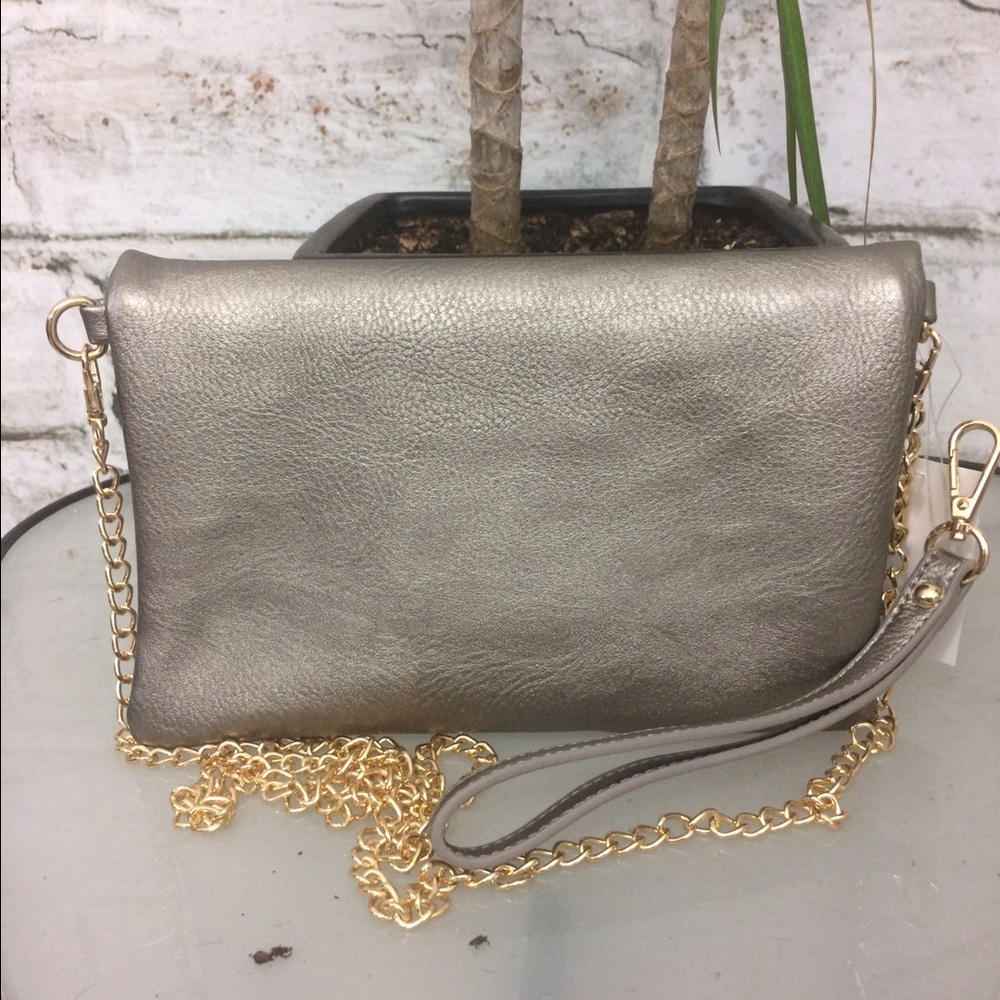 Silver Envelope Purse - Picture 3 of 5